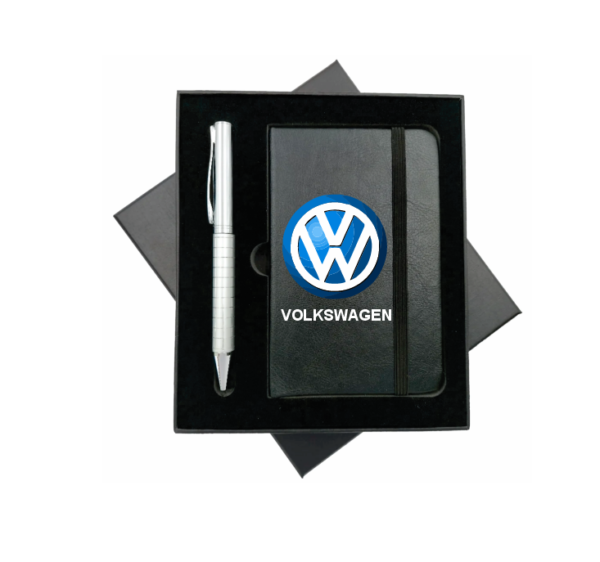 Kit Caneta Caderneta e Caixa Personalizado