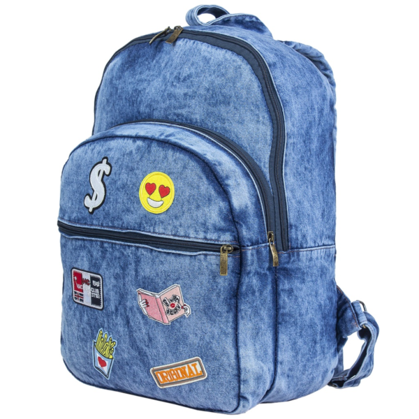 Mochila em Denim Personalizada