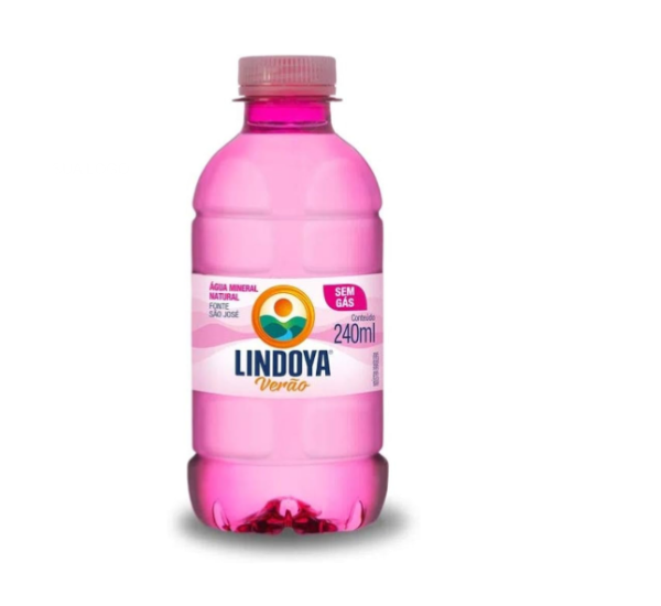 Garrafa de Água Personalizada Lindoya Sense Rosa 240ml