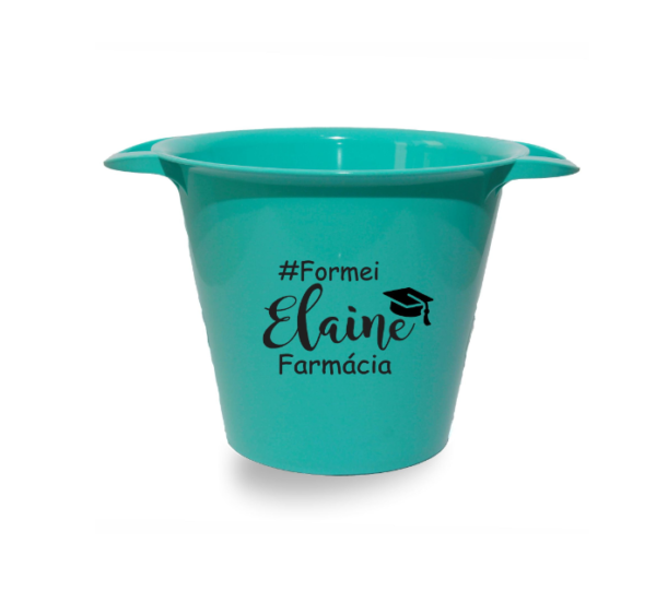 Balde de Gelo Personalizado para Formatura