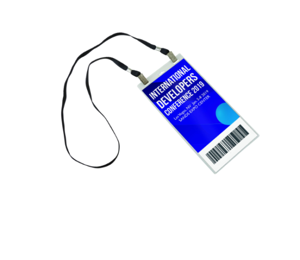 Porta Crachá Personalizado Conferência