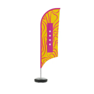 Wind Banner Personalizado Modelo Vela