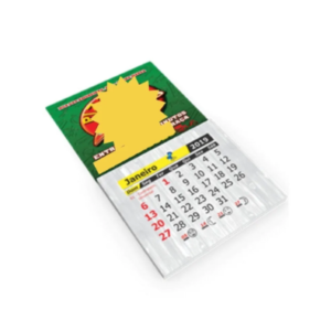 Calendário Imã de Geladeira Personalizado