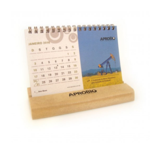 Calendário de Mesa Ecológico Personalizado
