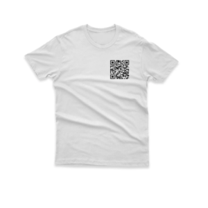 Camiseta Brindes Personalizada QR Code