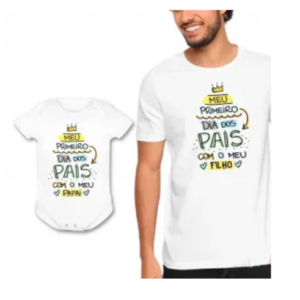 Camisetas Personalizadas Dia dos Pais