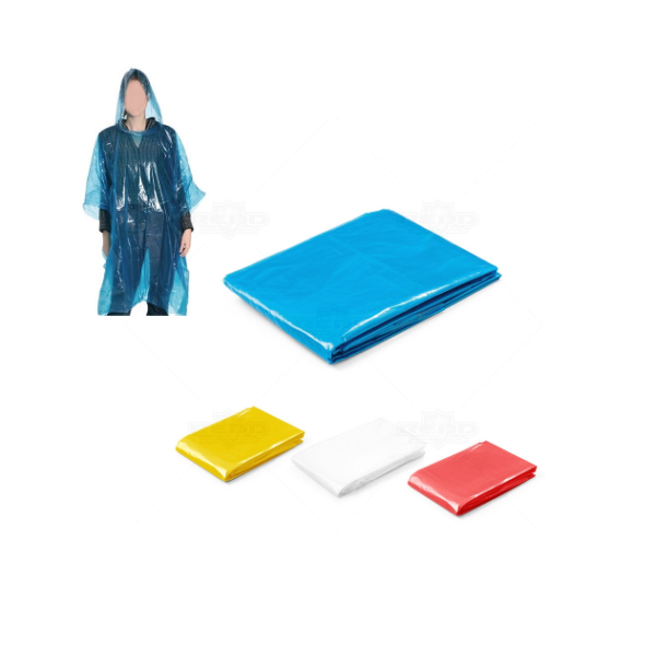 Capa de Chuva Dobrável Colorida Personalizado