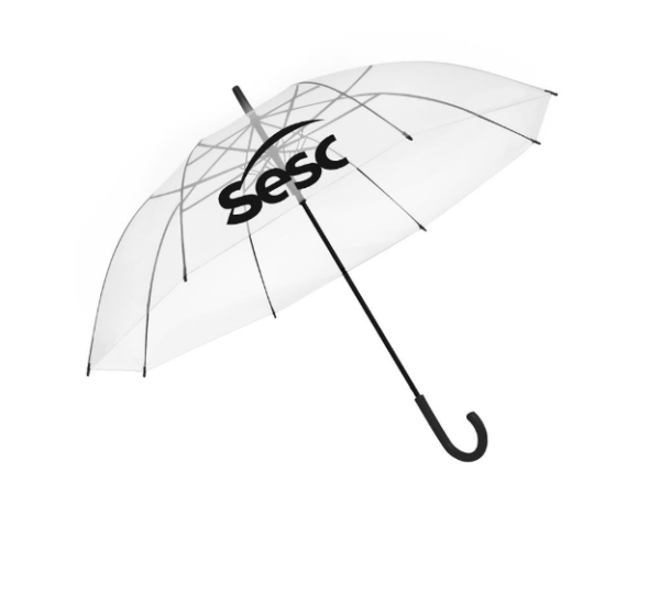 Guarda Chuva Transparente Personalizado