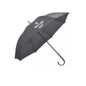 Guarda-Chuva para Portaria Preto Personalizado