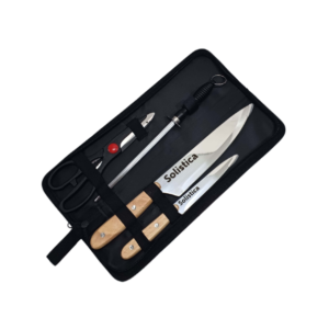 Kit Churrasco 04 peças com estojo Personalizado