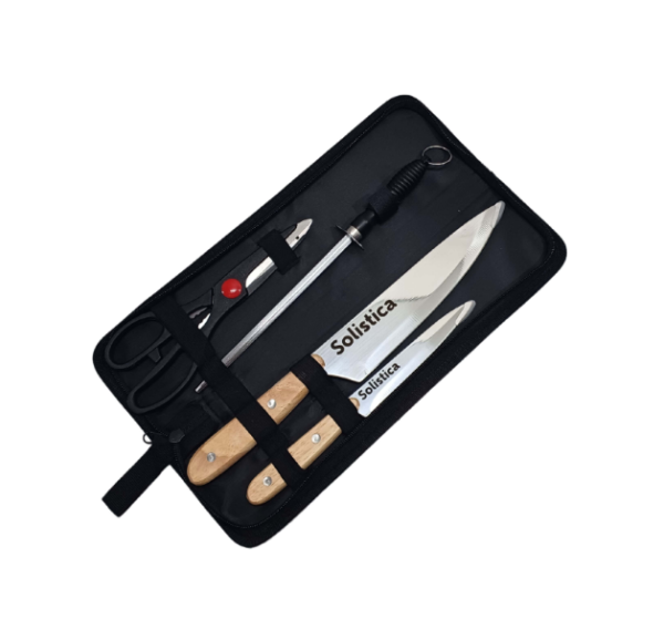 Kit Churrasco 04 peças com estojo Personalizado