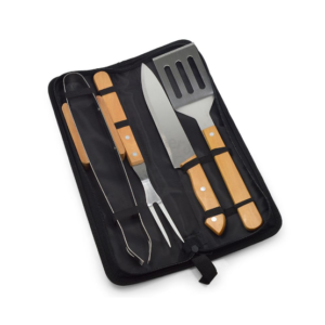 Kit Churrasco Promocional com 4 Peças
