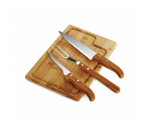 Kit Churrasco com 4 Peças Personalizado
