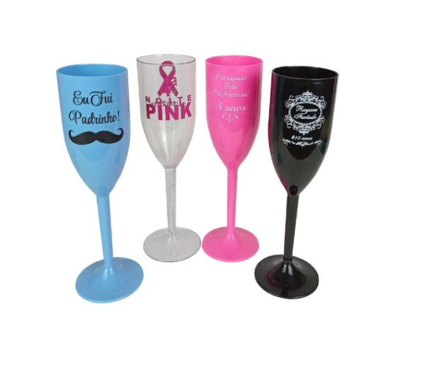 Taça de Champanhe Led Promocional