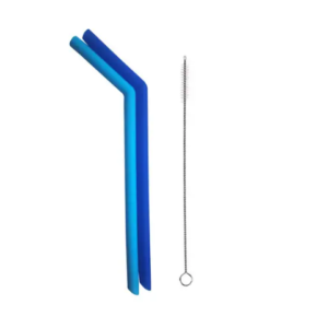 canudo flexível em silicone Personalizado