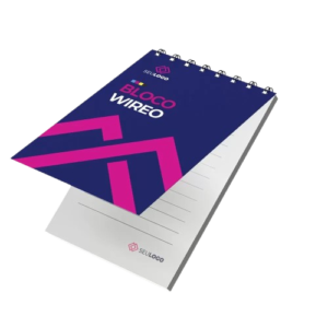 Bloco de Anotações Personalizado com Logo