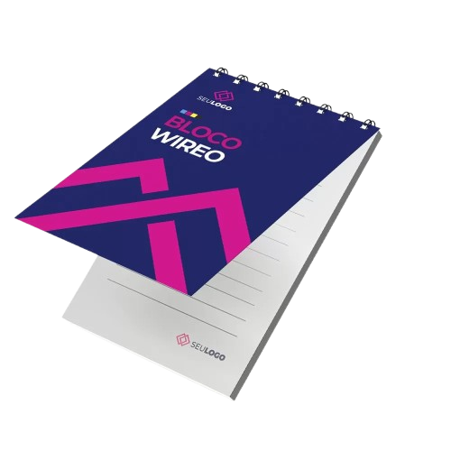 Bloco de Anotações Personalizado com Logo