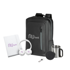 Kit Boas-Vindas Personalizado para Funcionários com Logo