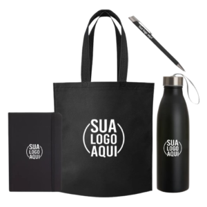 Kit Boas-Vindas Corporativo Personalizado Completo