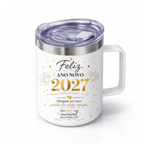Caneca Térmica Personalizada para Festa de Final de Ano